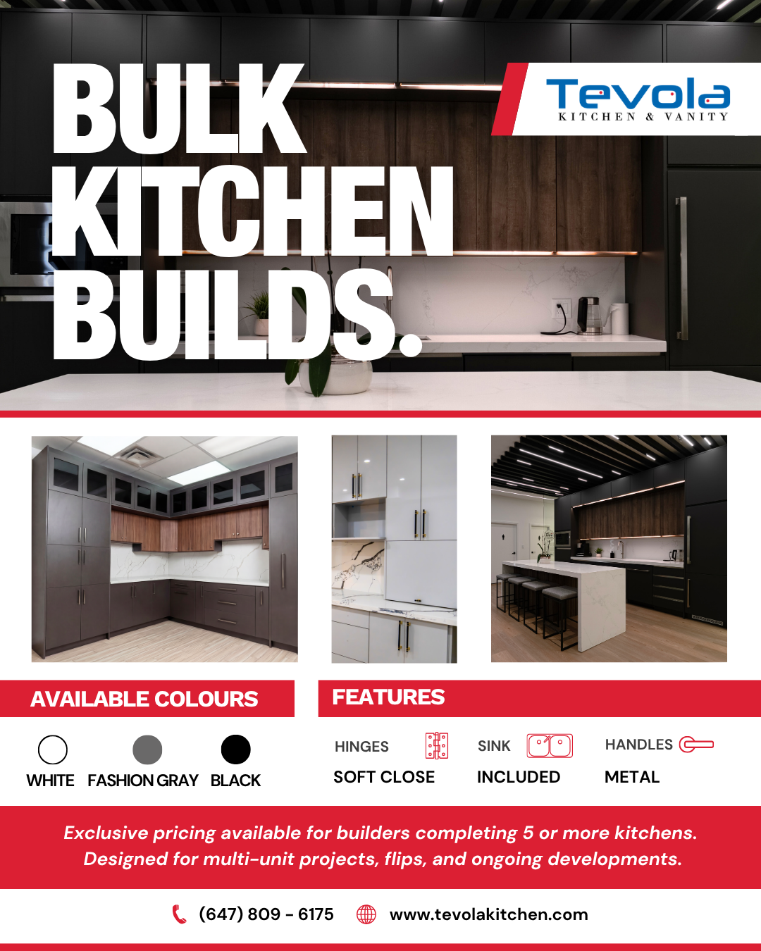 Tevola Kitchen and Vanity — image 4